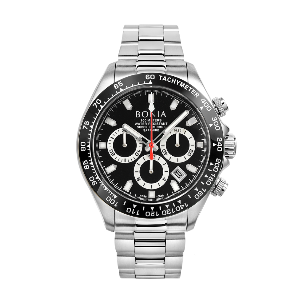 Jam Tangan Pria Bonia Automatic Chronograph B10888-1332LE
