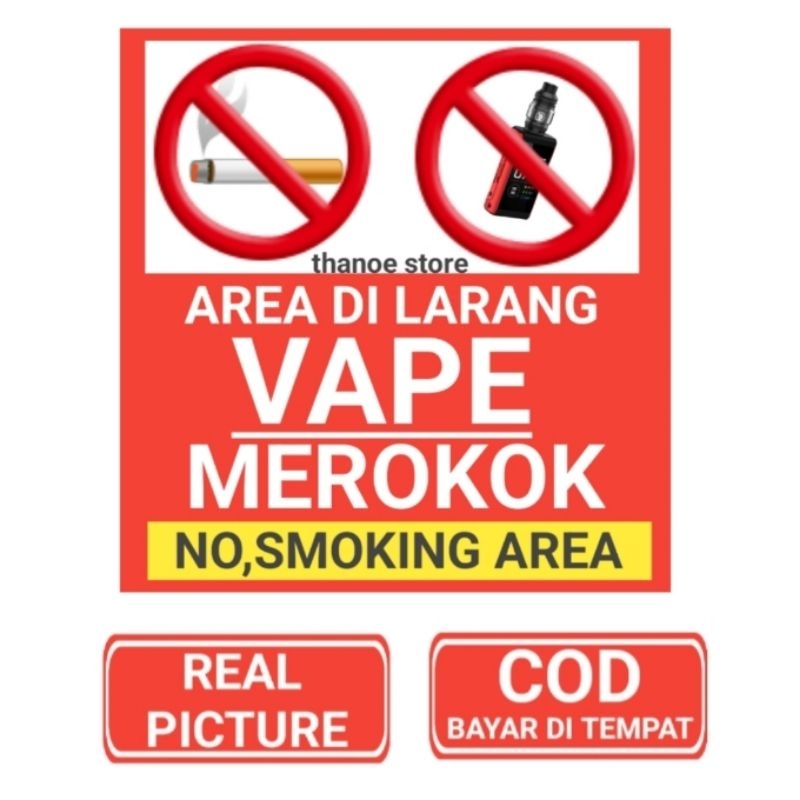 

Stiker Area Di Larang Vape Atau Merokok