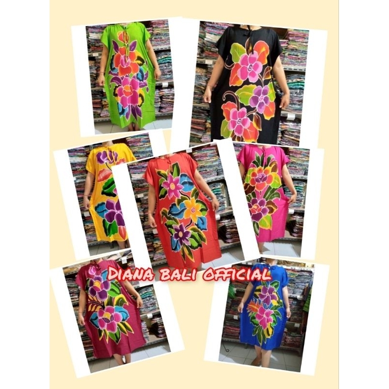 DASTER LUKIS JUMBO/KAFTAN LUKIS KHAS BALI/DASTER LOWO BALI/DASTER IBU HAMIL