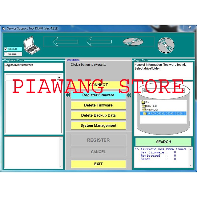 Firmware Canon SST IRA C5235 C5240 C5250 C5255 Series Mesin Fotocopy