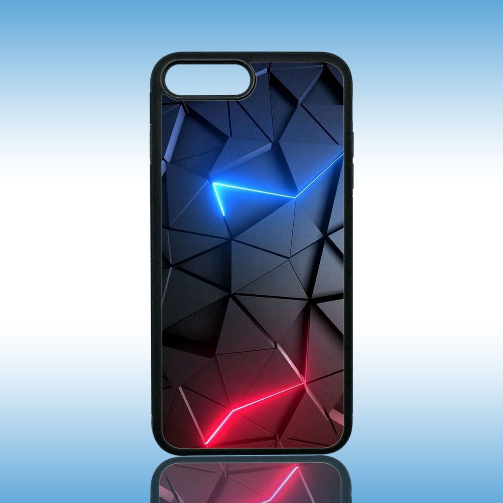 Case IPhone 7 Plus - Casing Hp IPhone 7 Plus ( ASBT ) Silikon Hp IPhone 7 Plus - Softcase Glass Kaca