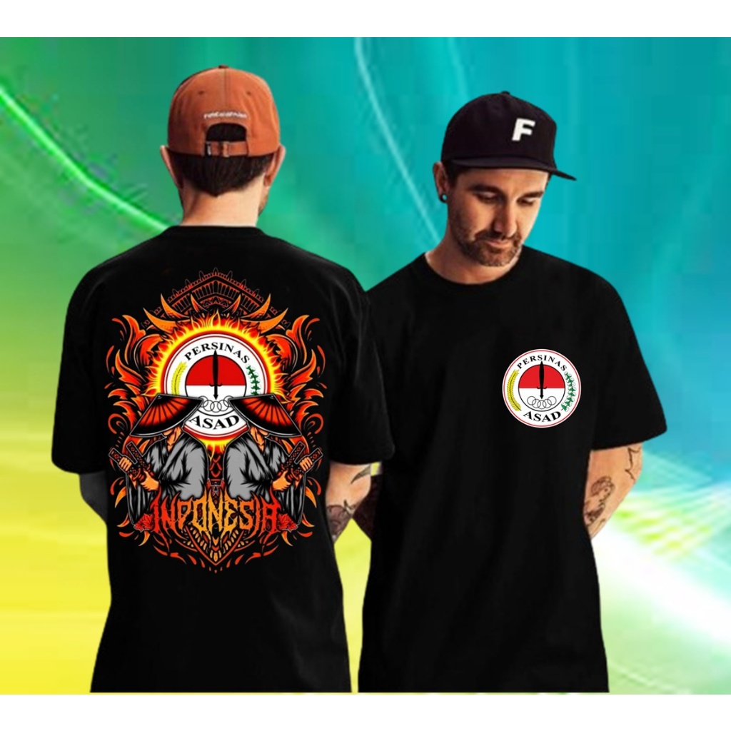 Kaos Persinas  "  ronin  " ASAD 1993 Tshrit Fighter Indonesia  jokam jamaah oke LDII 354 murah terba