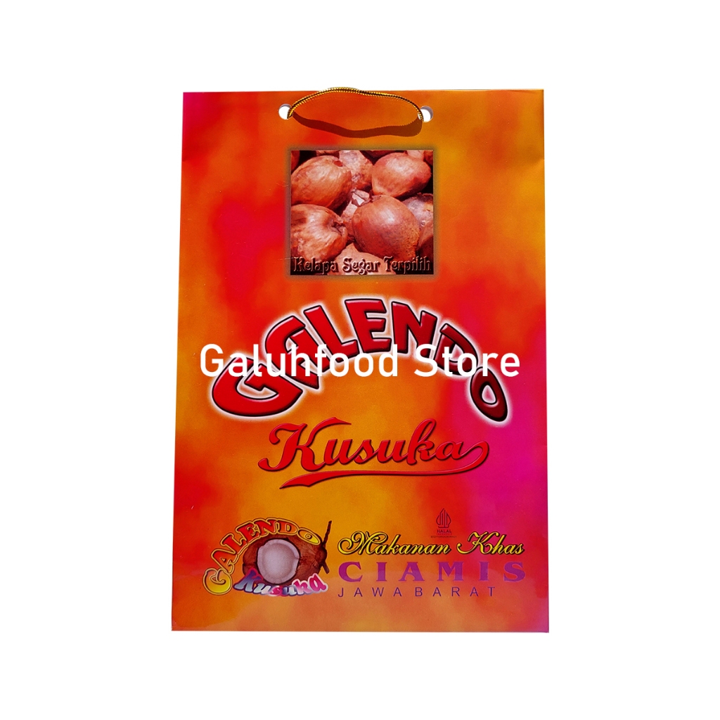 

Galendo Khas Ciamis Blondo Kelapa Original Bubuk Kusuka Tas 105gr