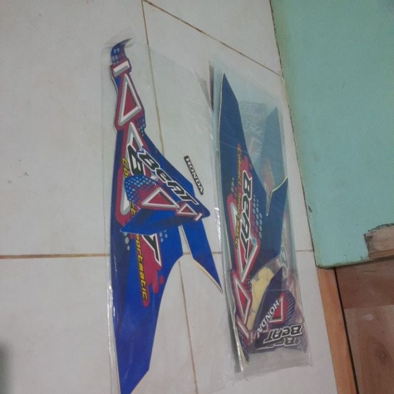Striping Beat Karbu 2012 Biru
