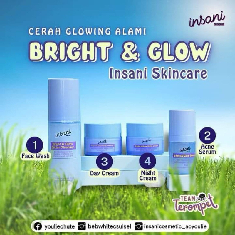 INSANI SKINCARE MAKASSAR / INSANI SKINCARE BRIGHT & GLOW