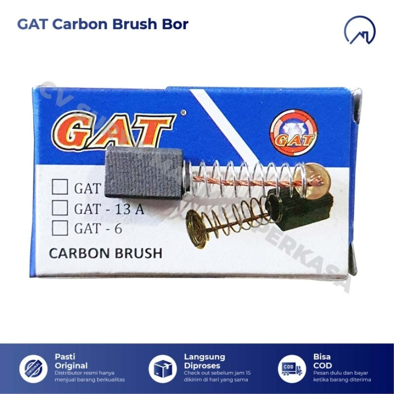 Carbon Brush Brostel GAT / CARBON BRUSH BOR GAT 10A / 350 / 345 / 13 / 6 / Spul / Sepul / Bostel