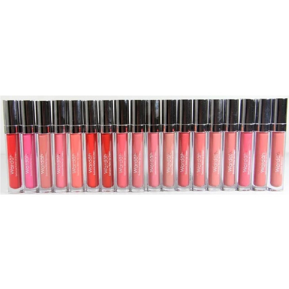 Original 100% Wardah Exclusive Lipstik Matte Lip Cream