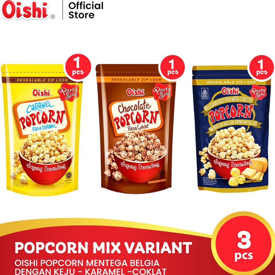 

Kirim Sekarang BBSMB Oishi Popcorn Mix Variant 3pcs A71 Harga Promo