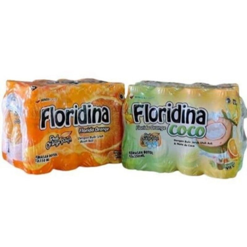 

Minuman Floridina 350ml (isi 12) rasa Orange/ Coco | Rasa Jeruk / Kelapa