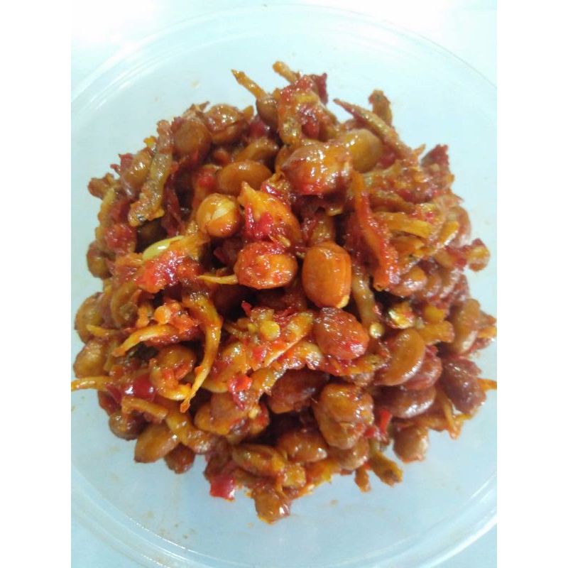 

Sambal Kacang Teri Jengki Symbok (300g)