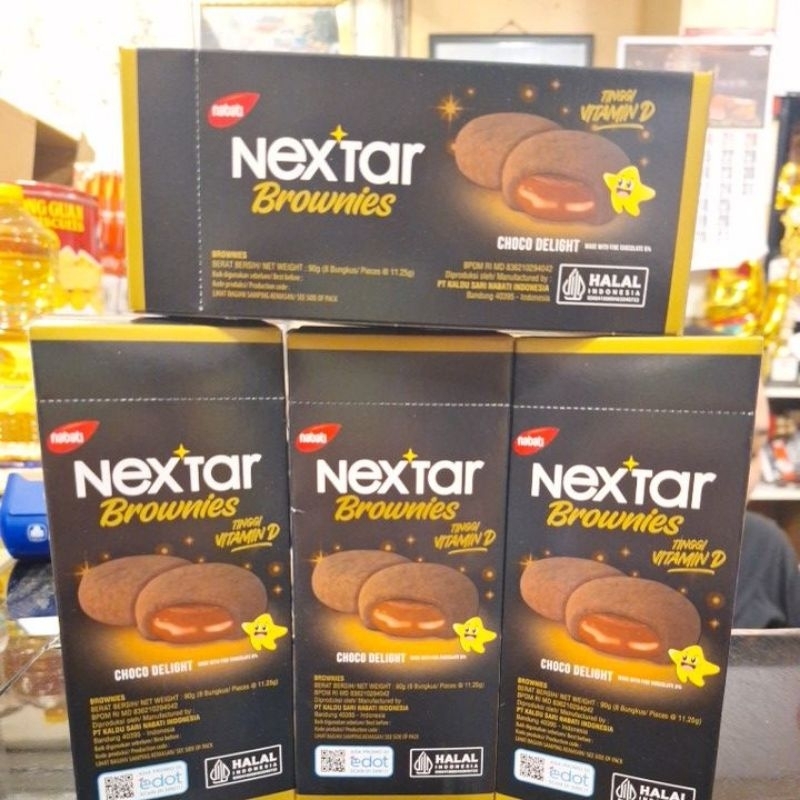 

Nextar brownies 90gr choco delight