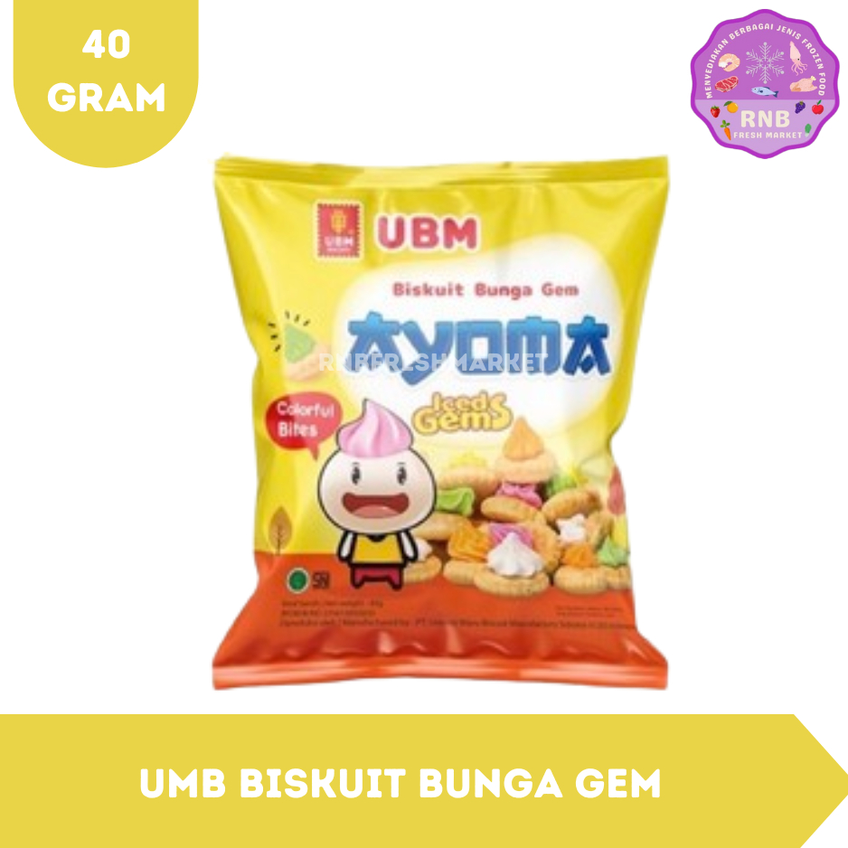 

Umb Biskuit Bunga Gem Netto 40 Gram