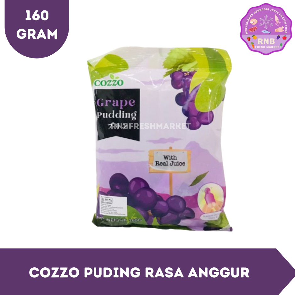 

Cozzo Puding Rasa Anggur Netto 160 Gram