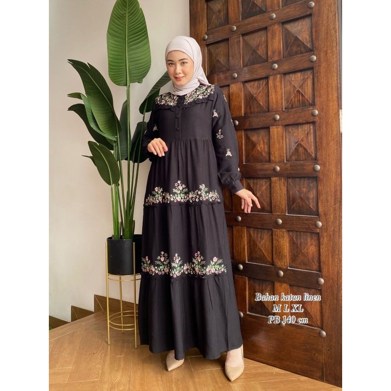NEW || GAMIS MADINA SUSUN || GAMIS MADINA BORDIR || GAMI TERBARU || GAMIS BEST SELER