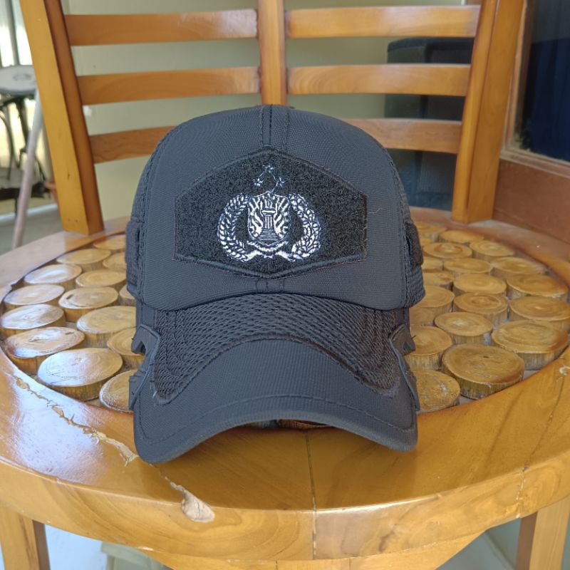 TOPI TACTICAL APLiKASI Polri