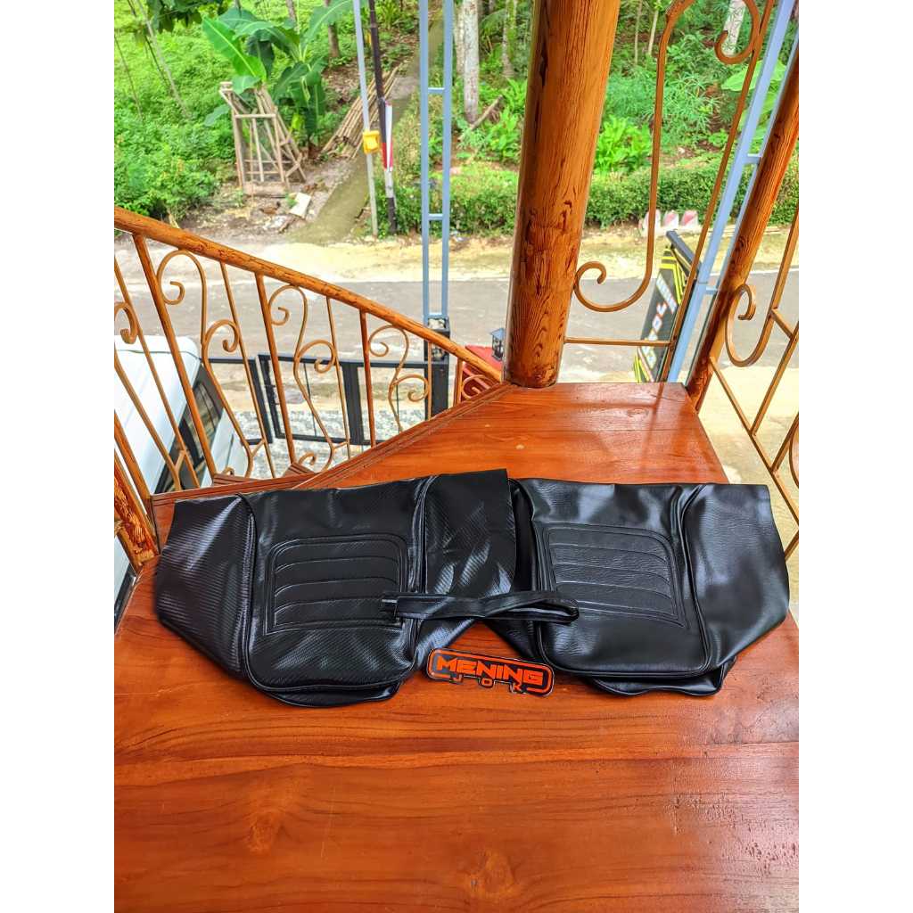 KULIT GL PRO/GL MAX MODEL STANDAR-KULIT GL PRO KARBON-COVER SARUNG JOK GL 100 STANDAR
