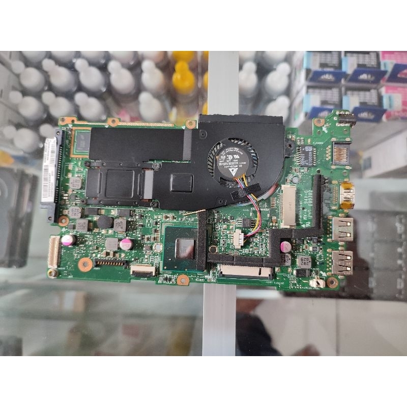 Mainboard Notebook Asus X201E RAM 4 GB Used Normal Siap Pakai