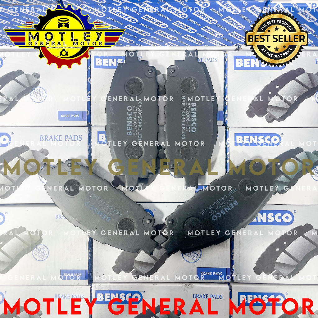 BRAKE PAD KAMPAS KANVAS REM DEPAN INNOVA REBORN RIBON RIBORN AN140 AN 140 AN-140 2016 2017 2018 2019