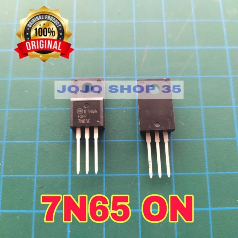 MOSFET 7N65C PQFP7N65C FET 7N65C FET 7N65 POLYTRON 7N 65 C 7N65C TO-220F N-Channel QFET 650V 7A ASLI