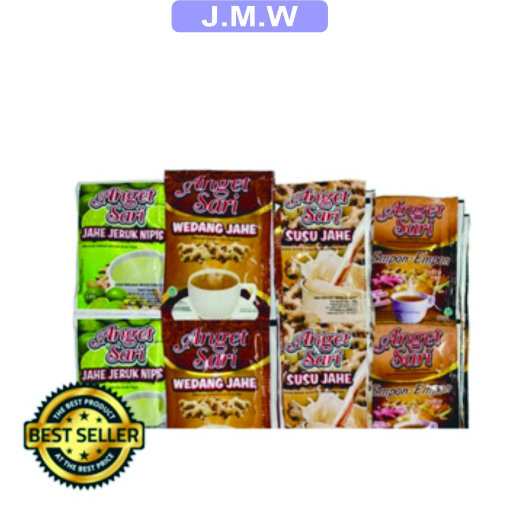 Anget Sari Susu Jahe isi 10 sachets / Wedang Jahe / Susu Jahe / Jahe Merah