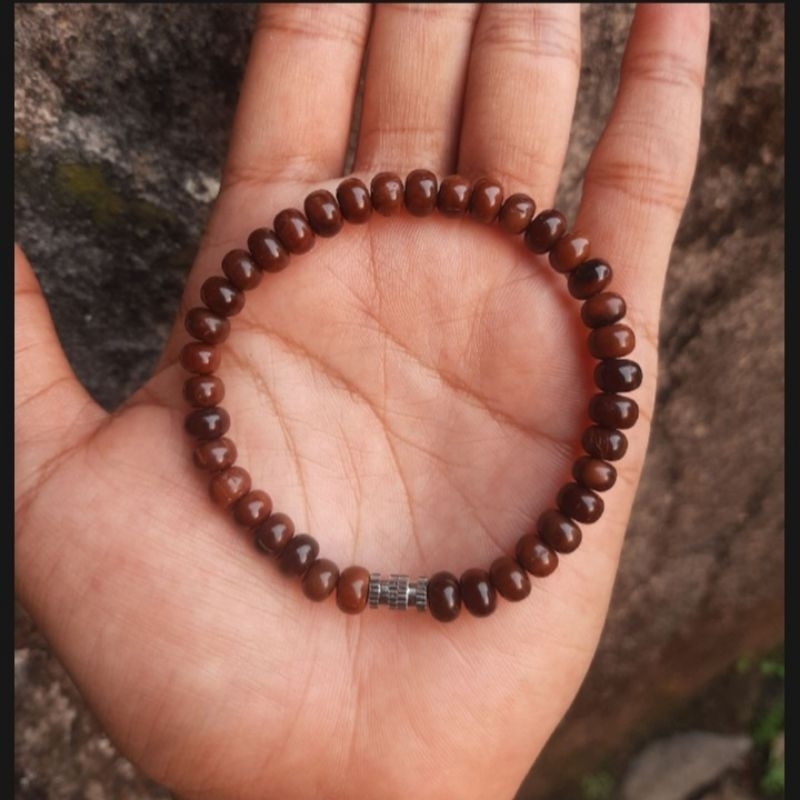 gelang kaukah donat tali karet