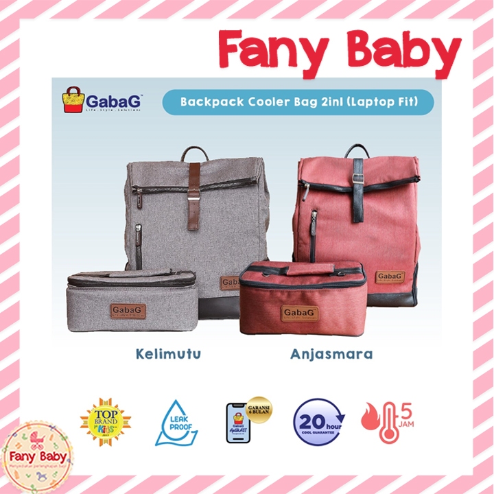 GABAG BACKPACK COOLER BAG - ANJASMARA / TAS ASI BAYI