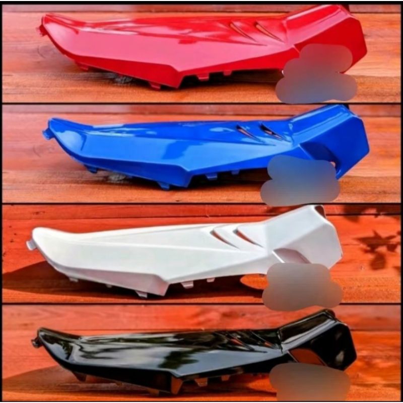 COVER BODY TENGAH LEKSIL SATRIA FU NEW FACELIFT LEKSIL FU NEW FL WARNA HITAM, PUTIH, BIRU, MERAH