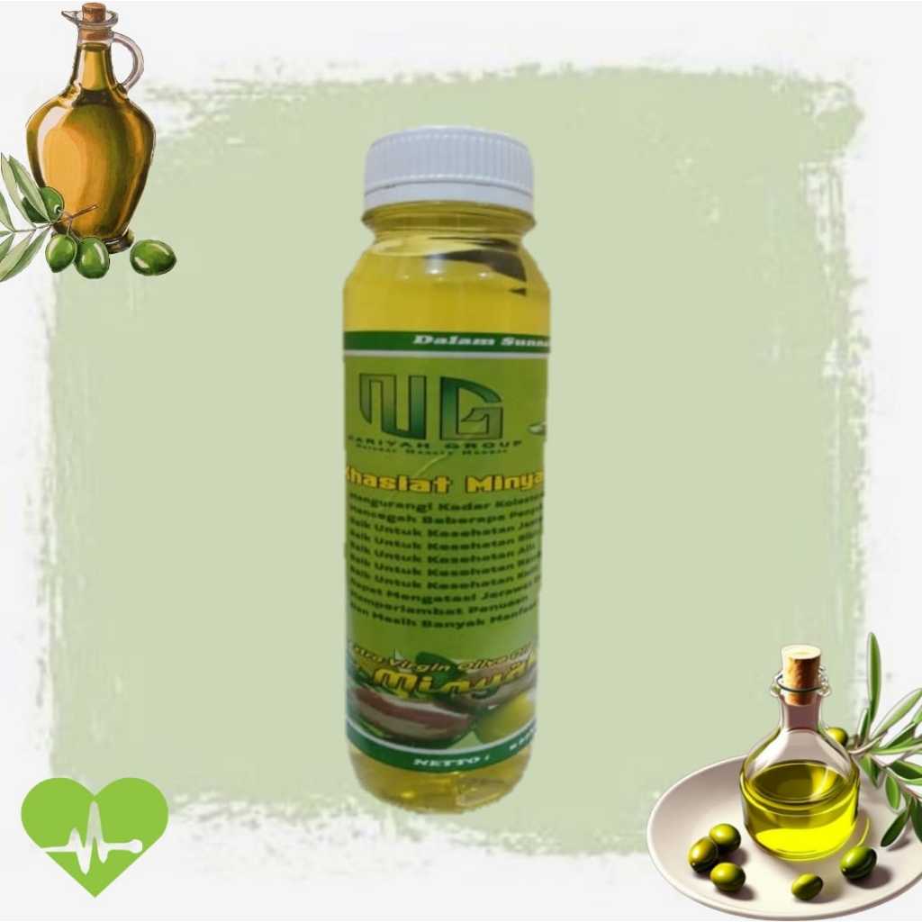 

Minyak Zaitun Extra Virgin Oive Oil Minyak Zatun Nariyah 250ml