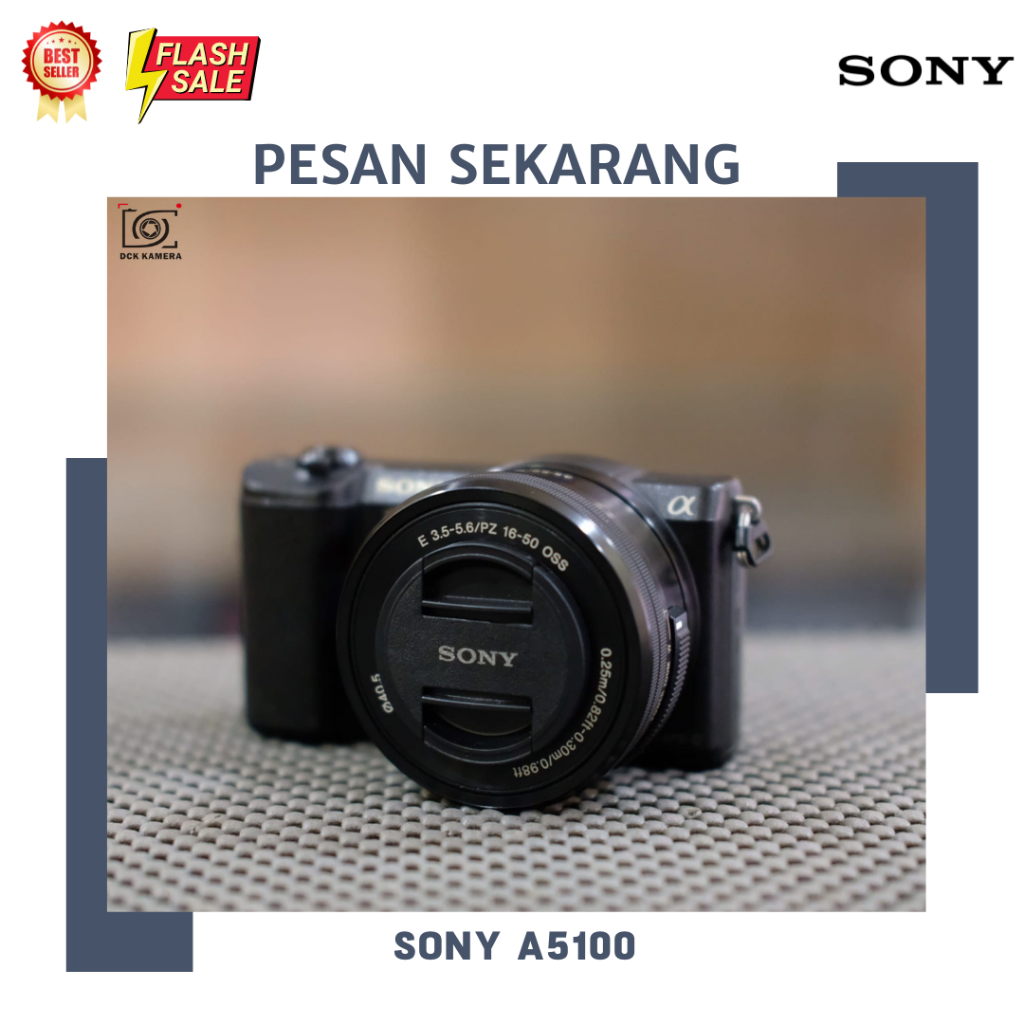 KAMERA MIRRORLESS SONY A5100