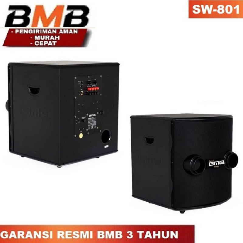 BMB Subwoofer 12 inch BMB SW801 BMB SW 801 SW-801 BMB 12 INCH ORIGINAL BMB Subwoofer 12 inch Sub BMB