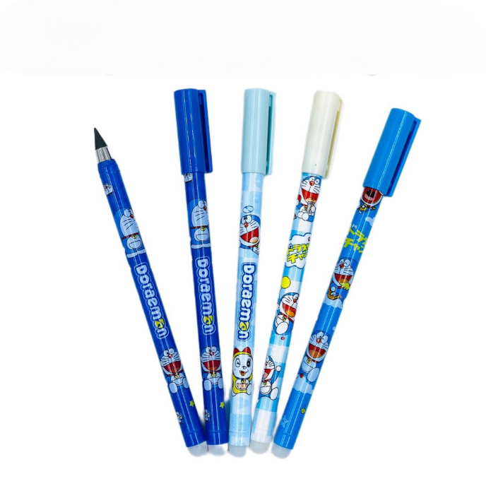 

Mainan Pensil eternal karakter DORAEMON pencil tanpa batas ajaib tanpa rautan tanpa isi unlimited TK