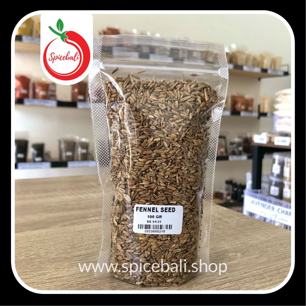 

Biji Adas Manis 100 gr / Fennel Seed 100 gr / Adas Butir / Adas Utuh