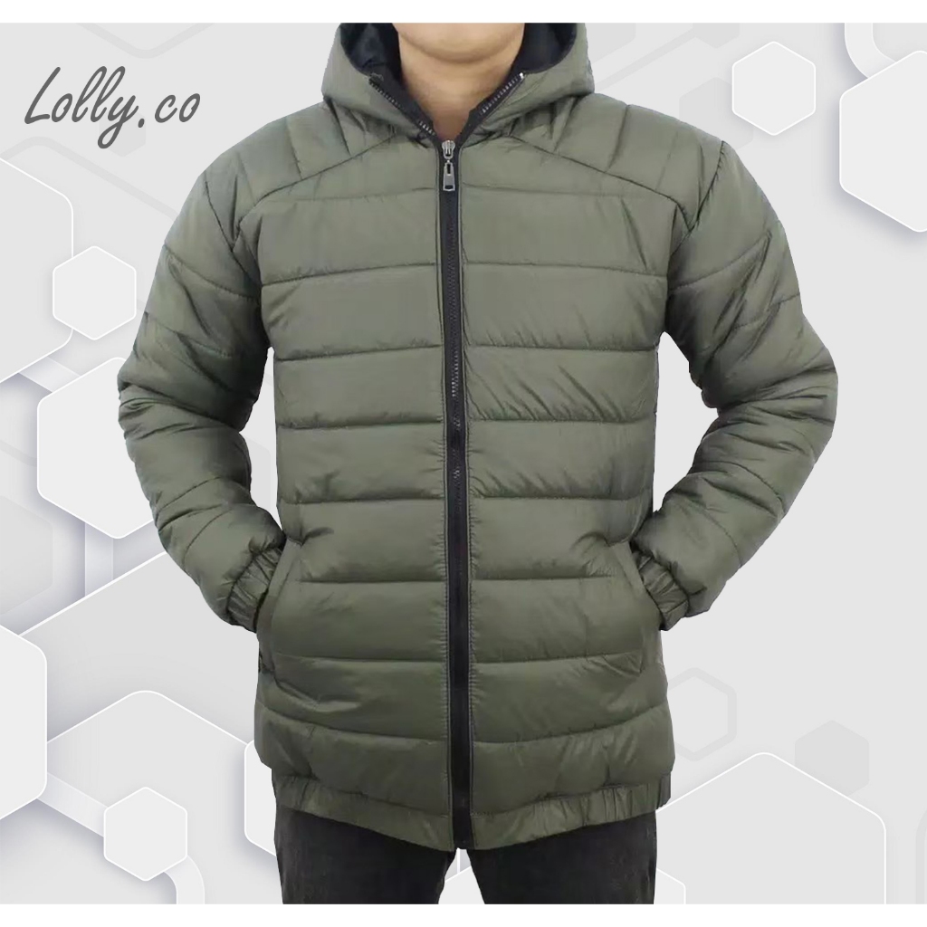 TERMURAH Jaket PUFFER Gunung Jaket GELEMBUNG Bahan Dacron Outdoor Jaket Pendaki Hiking Camping Winte