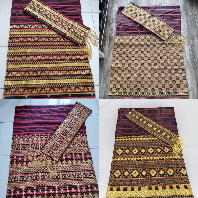kain sarung tapis lampung bordir perempuan C