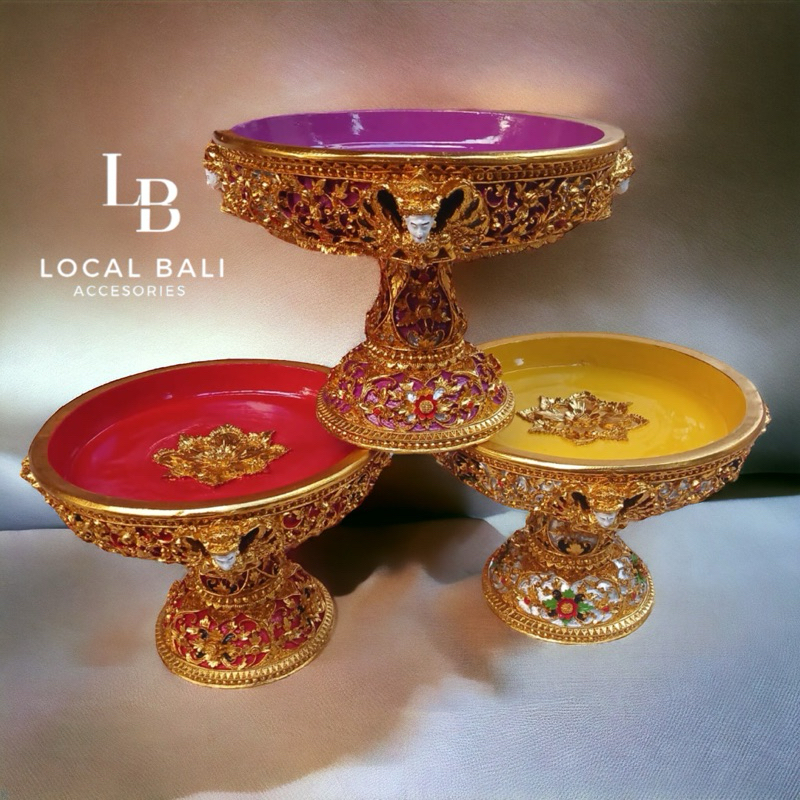 Dulang Prada ukiran bali 35cm Premium