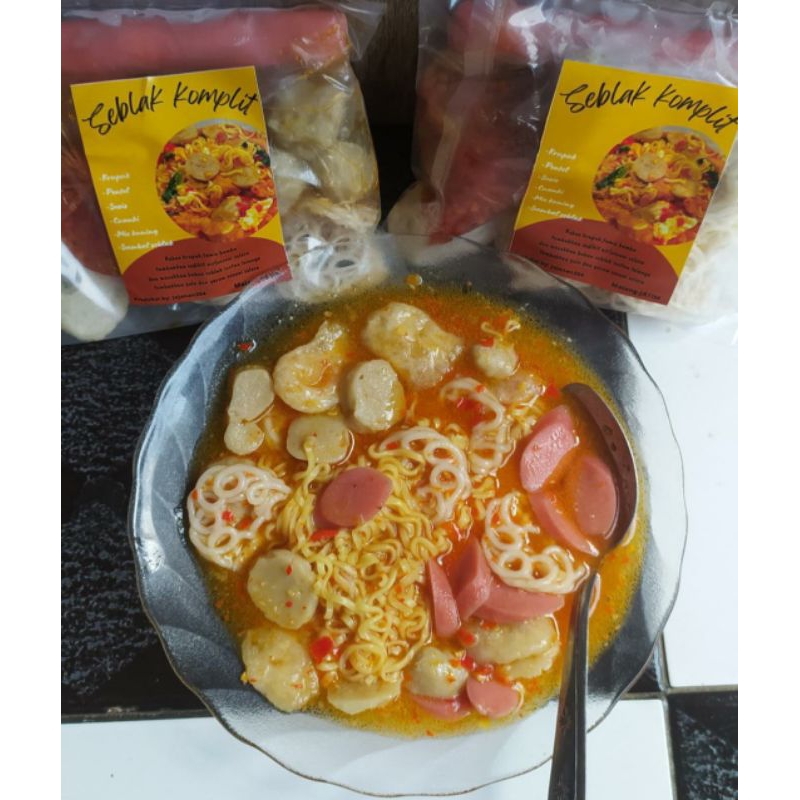 

~Q.S~ Seblak Komplit Frozen Murah