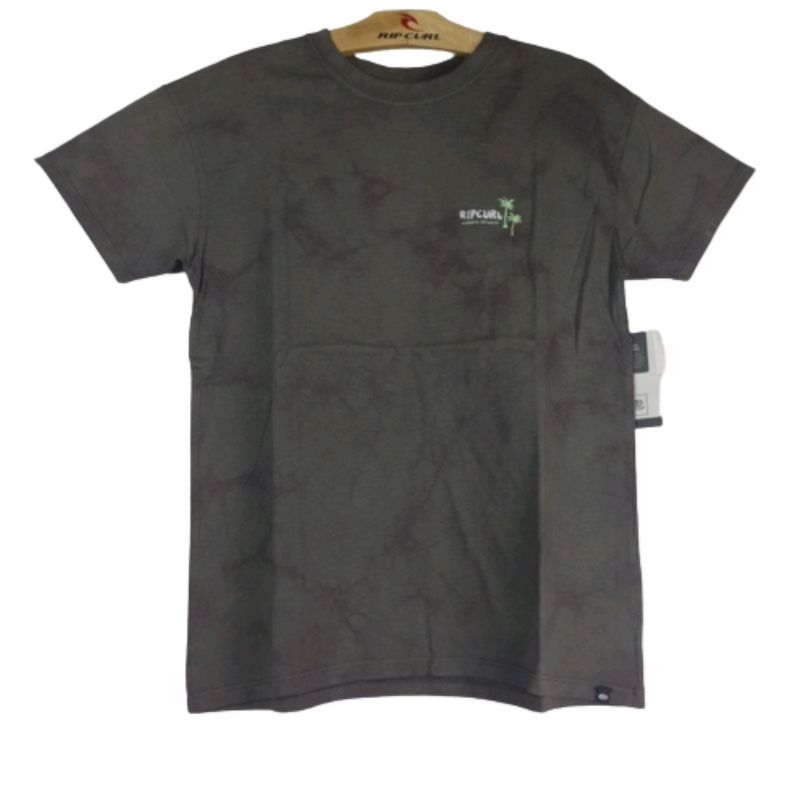Kaos Ripcurl Pria Original S21 rather be surfing oversize tee - washed black
