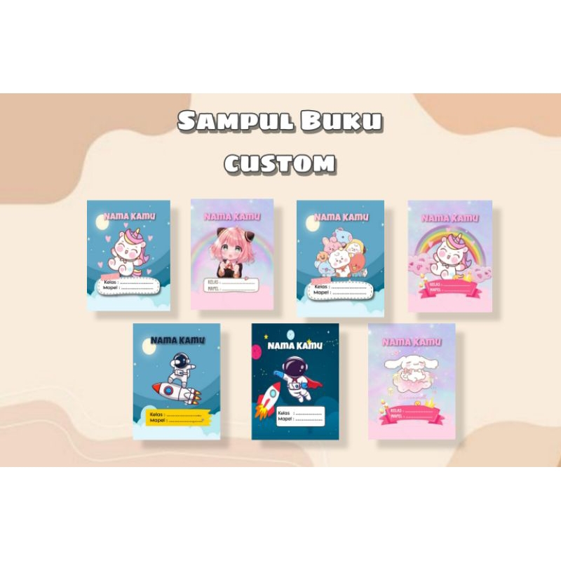 

Sampul Buku Custom