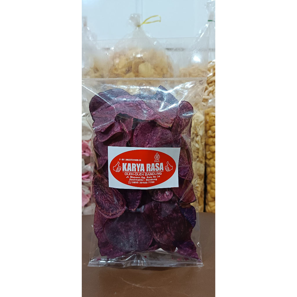 

keripik ubi ungu