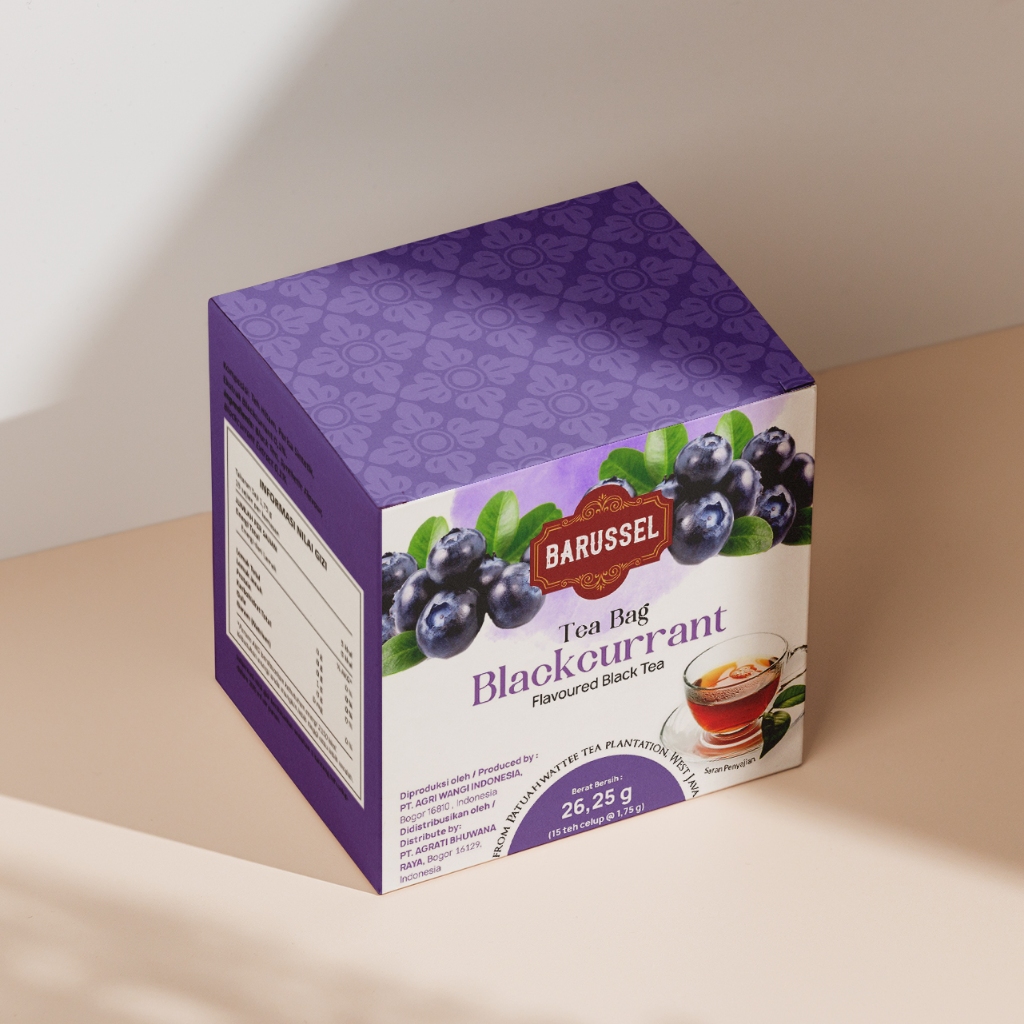 

BARUSSEL Blackcurrant Tea | Teh Celup Rasa Blackcurrant