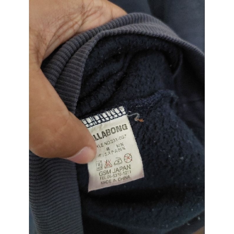 Hoodie Vintage Billabong Unisex