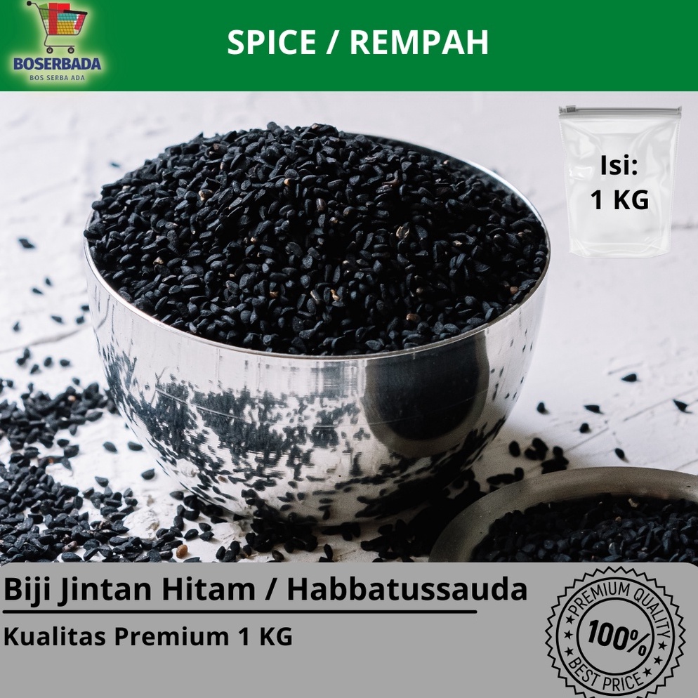 

KODE P67F Biji Jintan Hitam Habbatussauda 1 KG I Premium