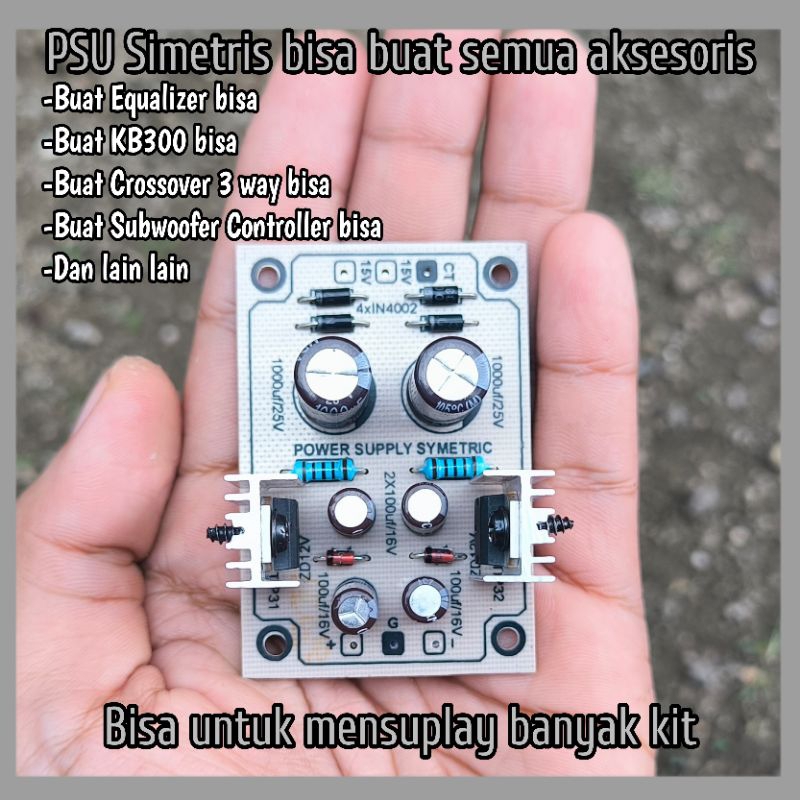 PSU Simetris 15V | Power Suplly Simetris 15V | Power Suplay Simetris 15V | PSU