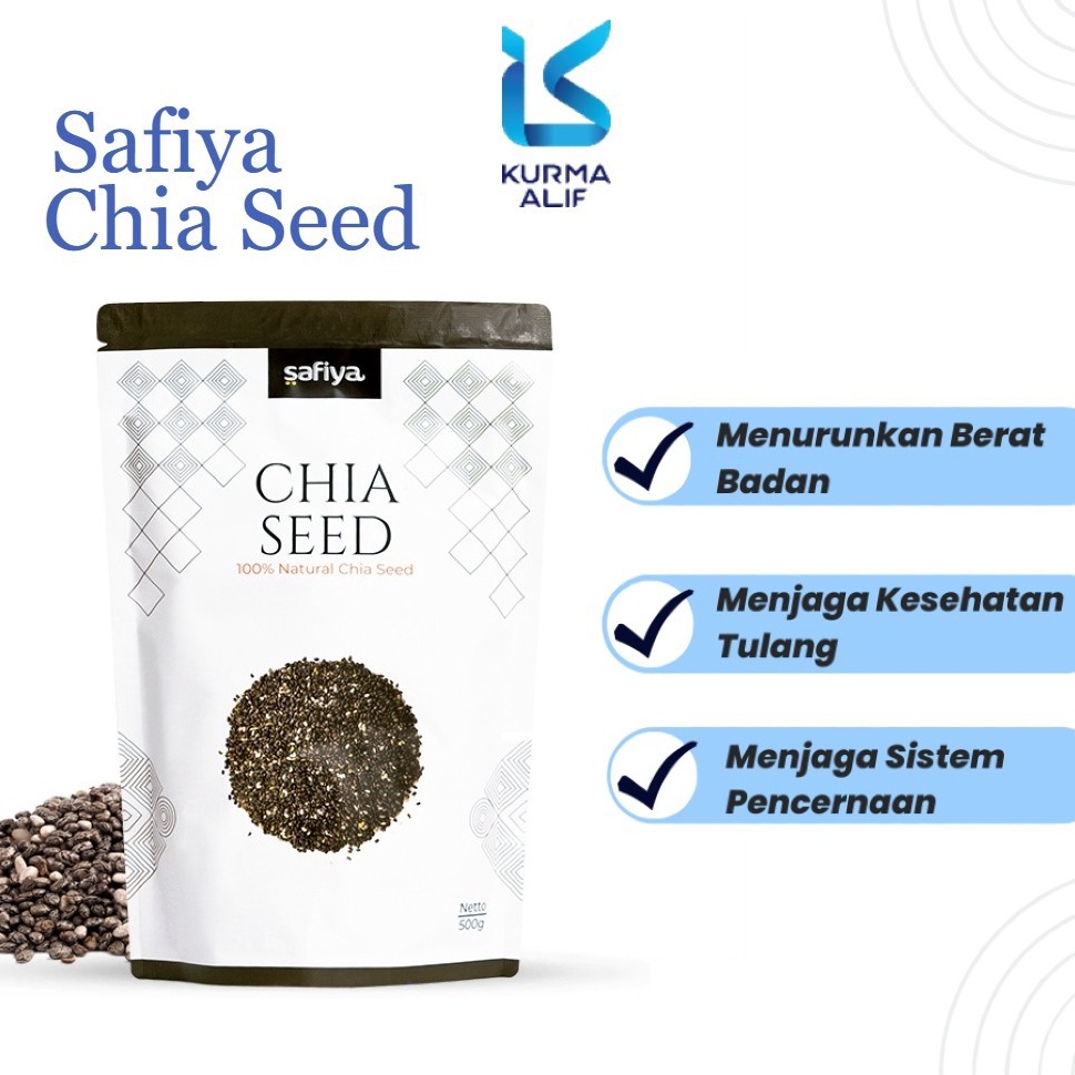 

KODE P14J Chia Seed 25 gr Organic Mexico Original Premium