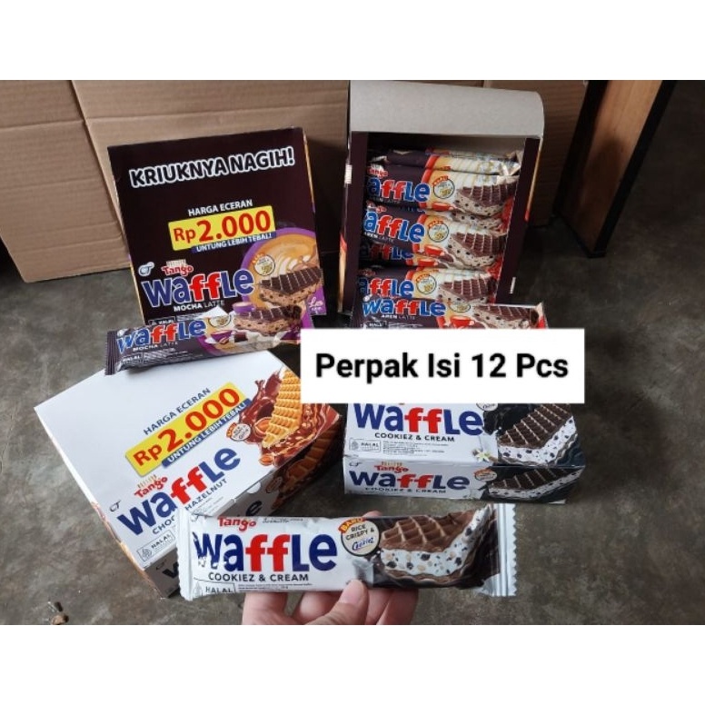 

KODE X22P Tango Waffle Perbox isi 12 Pcs