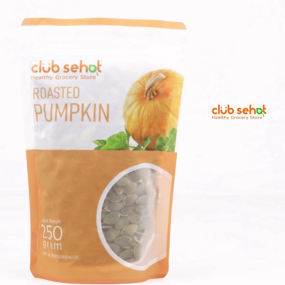 

KODE E7Z CLUB SEHAT ROASTED PUMPKIN SEED 25GR