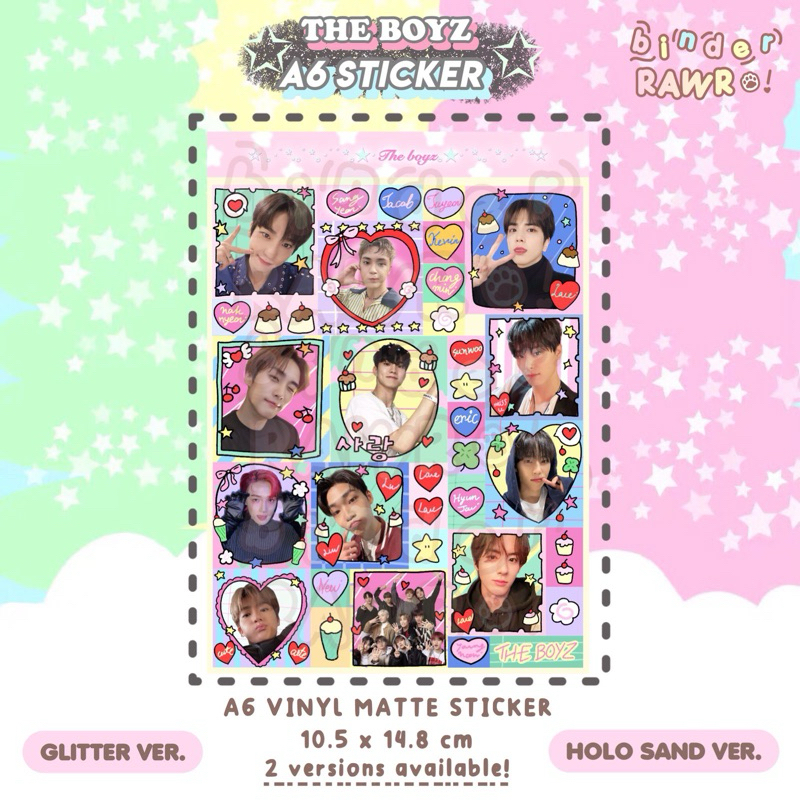 

The Boyz Sticker Fanmade by Binderawr