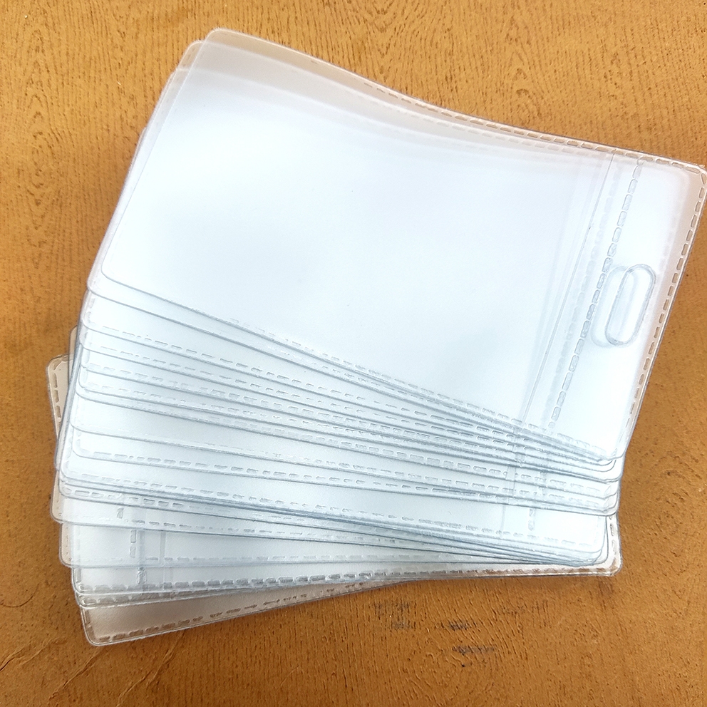 

Plastik Kartu Nametag - Card Cover - Tebal Doff - 1/5/10 pcs
