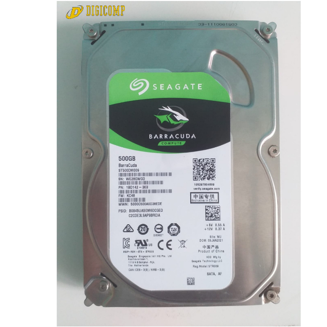 Seagate Barracuda HDD SATA Internal 500 GB