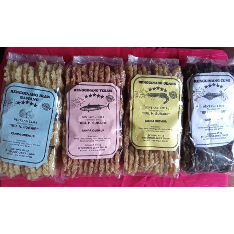 

KODE H45J Rengginang situbondo rasa cumibawangudangtrasibaladoseledrimanis